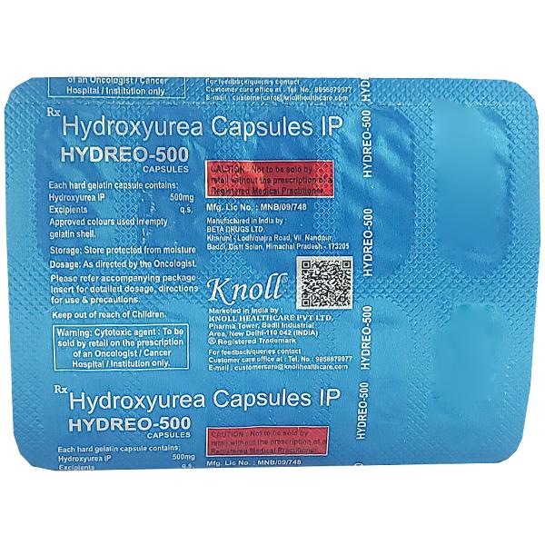Hydreo 500 mg Capsule (10 Cap)