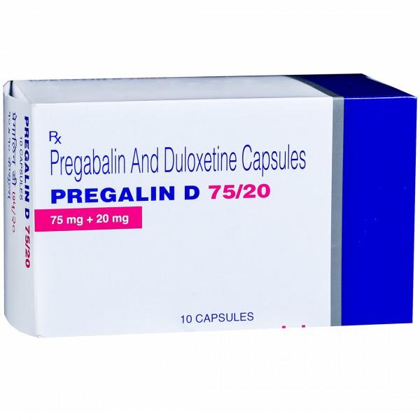 Pregalin D 75/20 mg Capsule (10 Cap)