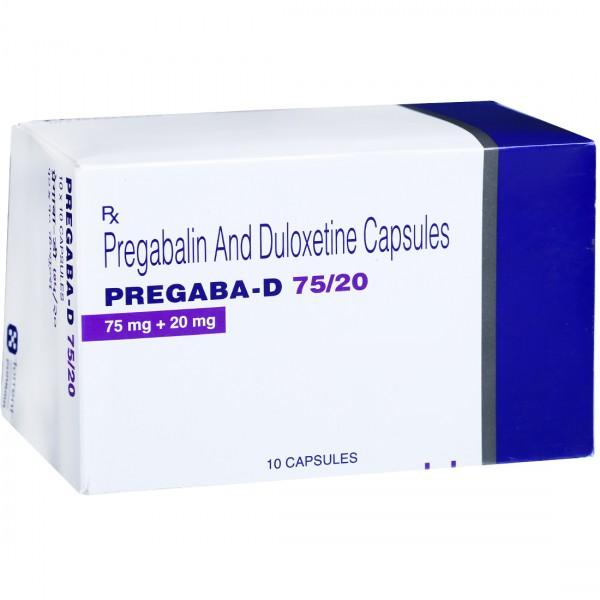 Pregaba D 75/20 mg Capsule (10 Cap)