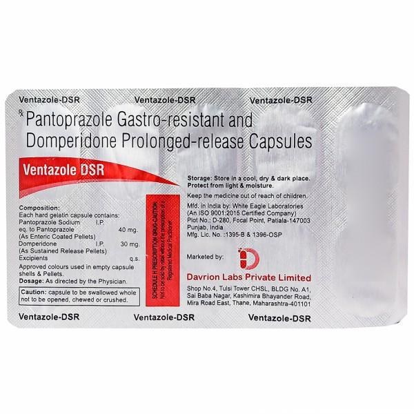 Ventazole Dsr Capsule (10 Cap)