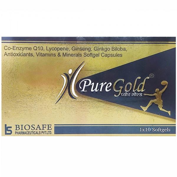 Pure Gold 10 Softgels