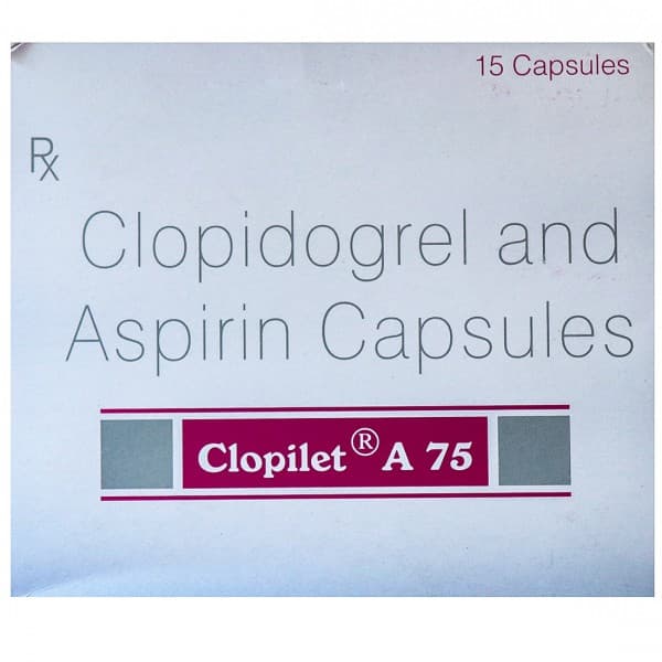Clopilet A 75 mg Capsule (15 Cap)