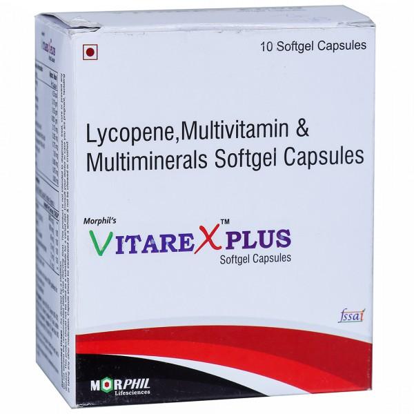 Vitarex Plus 10 Softgel Capsules