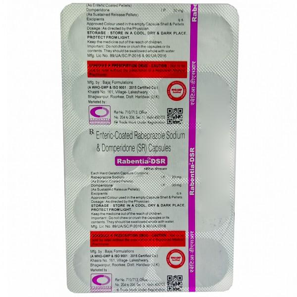Rabentia DSR Capsule (10 Cap)
