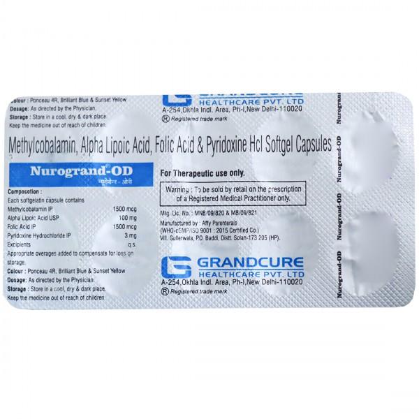 Nurogrand OD Softgelatin Capsule (10 Cap)