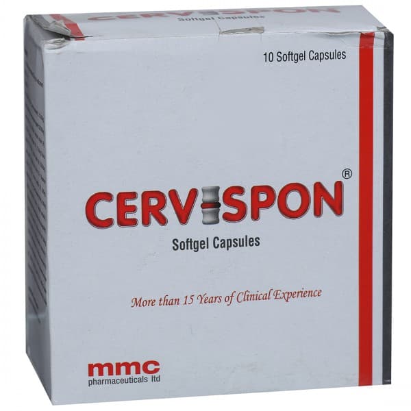 Cervispon 10 Softgel Capsules