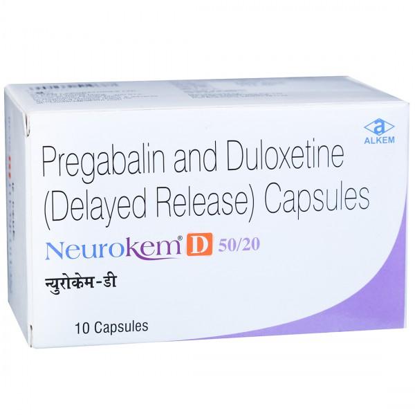 Neurokem D 50/20 mg Capsule (10 Cap)