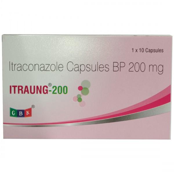 Itraung 200 mg Capsule (10 Cap)