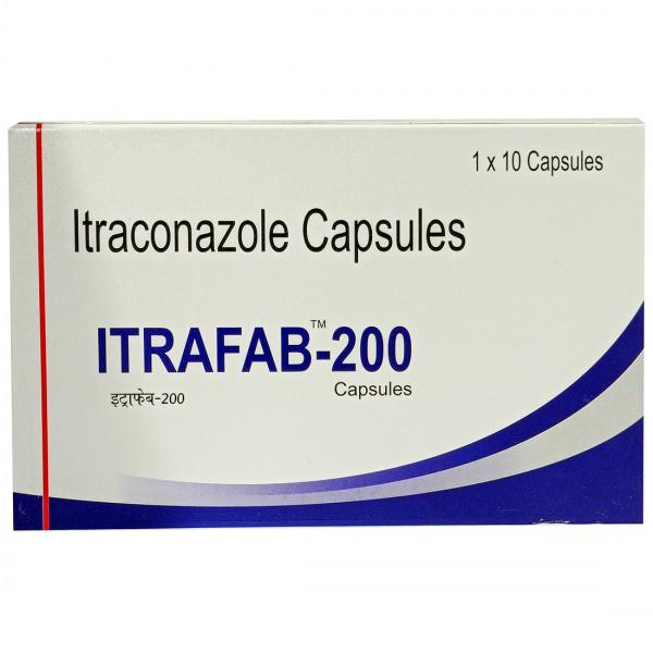 Itrafab 200 mg Capsule (10 Cap)