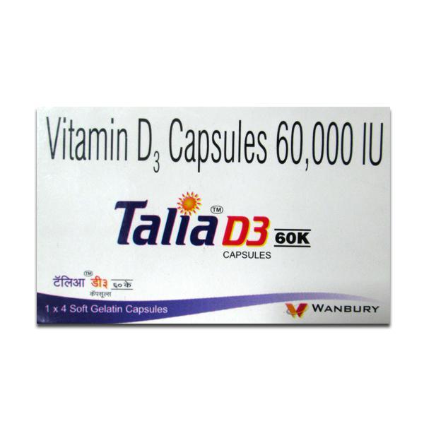 Talia D3 60K Capsule (4 Cap)