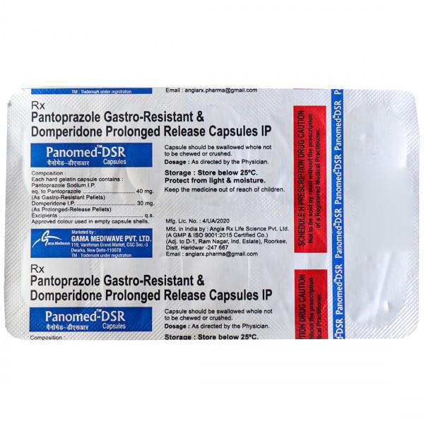 Panomed DSR Capsule (10 Cap)