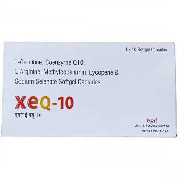 Xeq 10 10 Softgel Capsules
