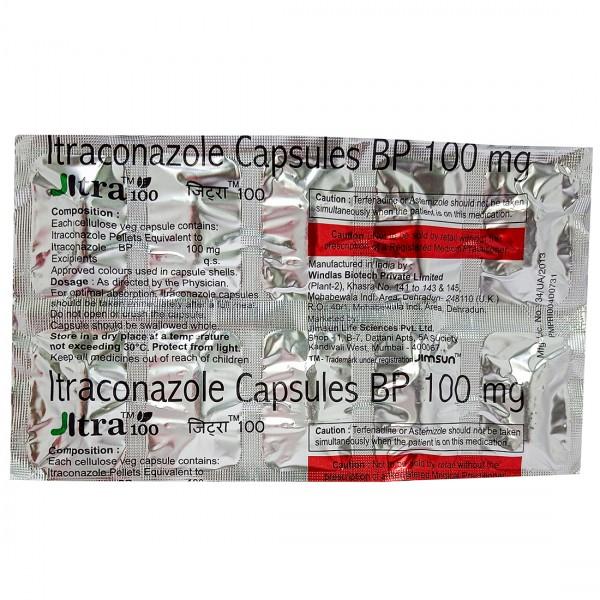 Jitra 100 mg Capsule (10 Cap)