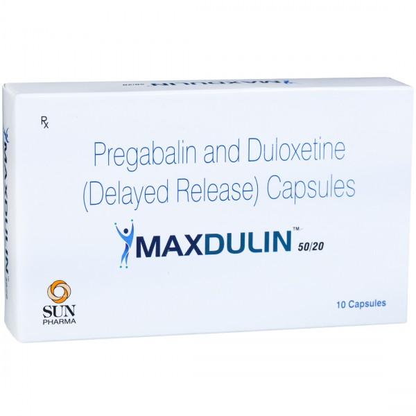 Maxdulin 50/20 mg Capsule (10 Cap)
