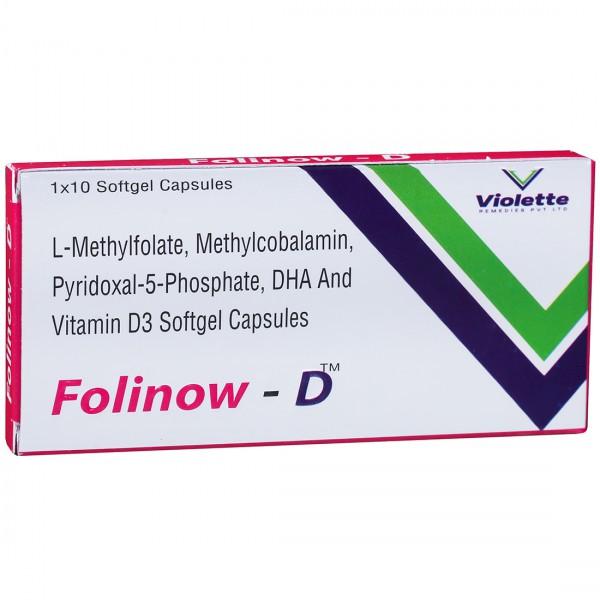 Folinow D 10 Softgel Capsules