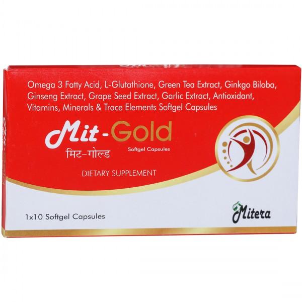 Mit Gold 10 Softgel Capsules