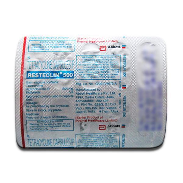 Resteclin 500 mg Capsule (10 Cap)