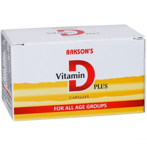 Bakson's Vitamin D Plus 10 Capsules