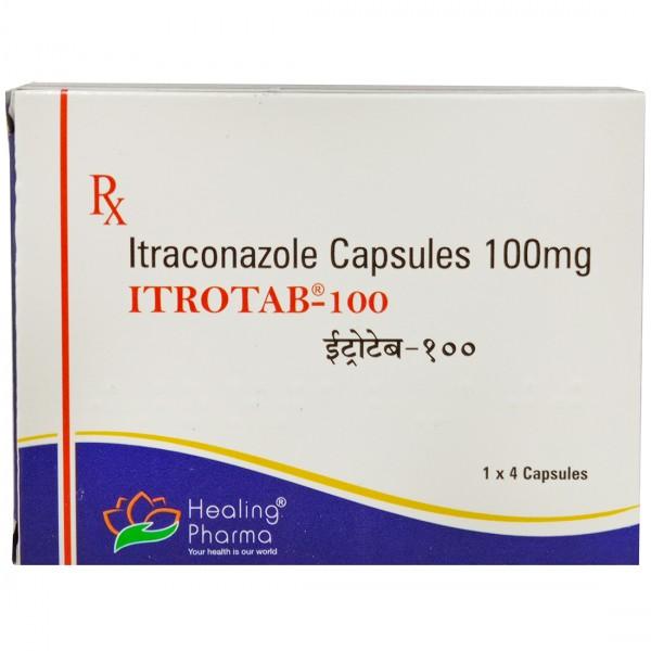 Itrotab 100 mg Capsule (4 Cap)