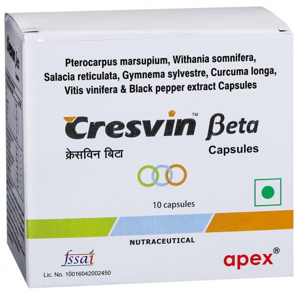 Cresvin Beta 10 Capsules