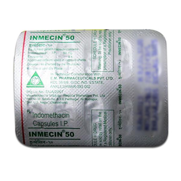 Inmecin 50 mg Capsule (10 Cap)