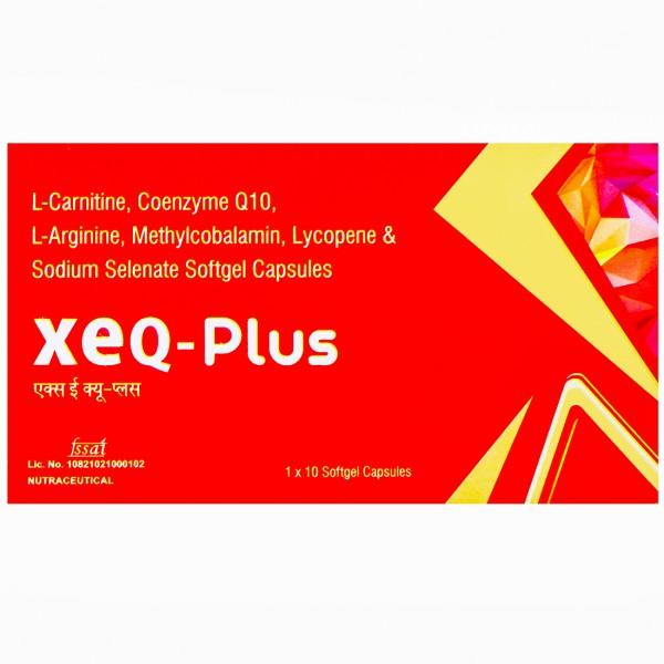 Xeq Plus 10 Softgel Capsules