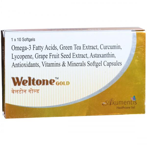 Weltone Gold 10 Softgel Capsules