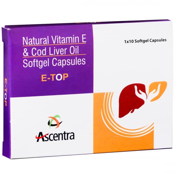 E Top Softgel Capsule (10 Cap)