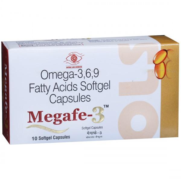 Megafe 3 10 Softgel Capsules