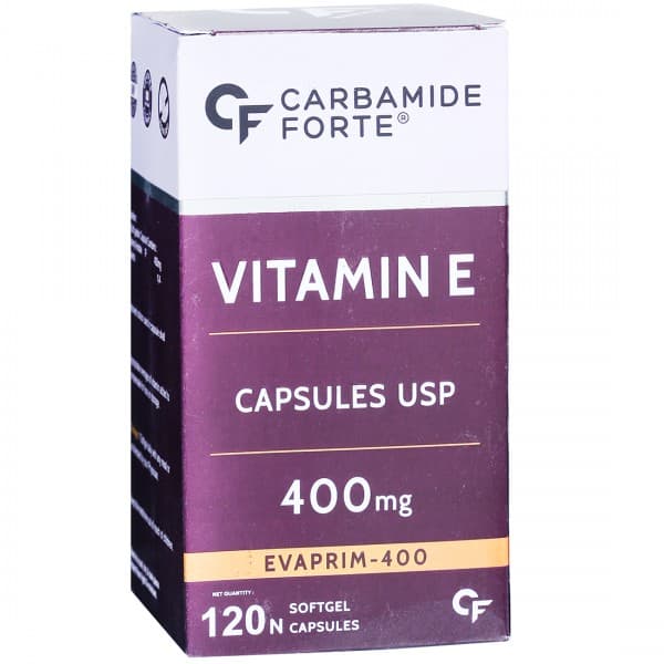 Carbamide Forte Evaprim 400 mg 120 Softgel Capsules