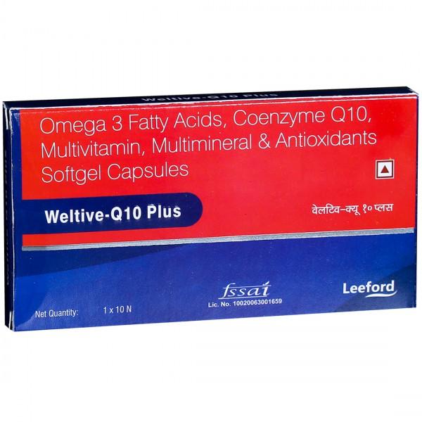 Weltive Q 10 Plus 10 Softgel Capsules