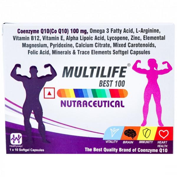 Multilife Best 100 10 Softgel Capsules