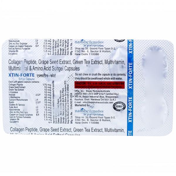 Xtin Forte Softgel Capsule (10 Cap)
