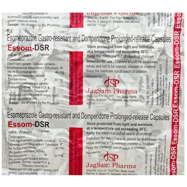 Essom DSR Capsule (15 Cap)