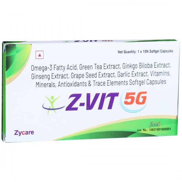Z Vit 5G 10 Softgel Capsules