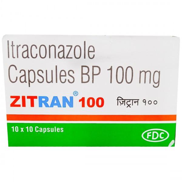 Zitran 100 mg Capsule (10 Cap)