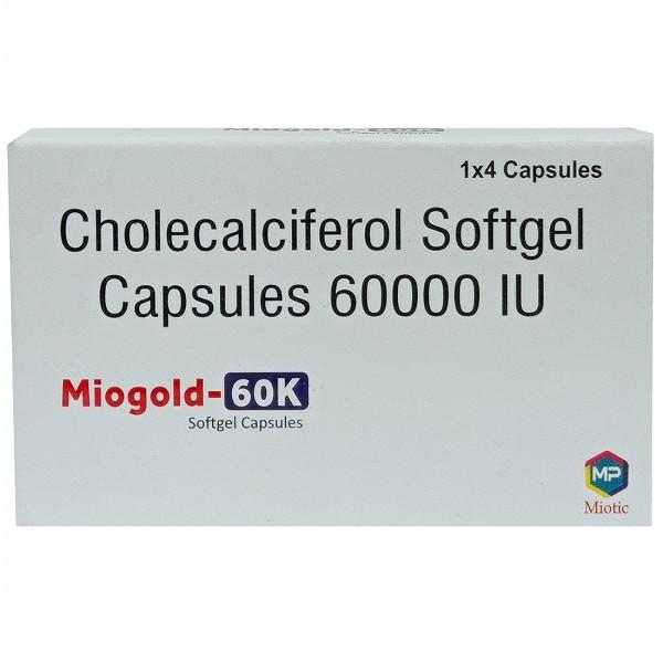 Miogold 60K Soft Gel Capsule (4 Cap)