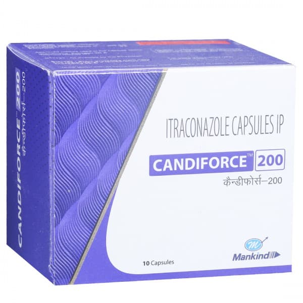 Candiforce 200 mg Capsule (10 Cap)