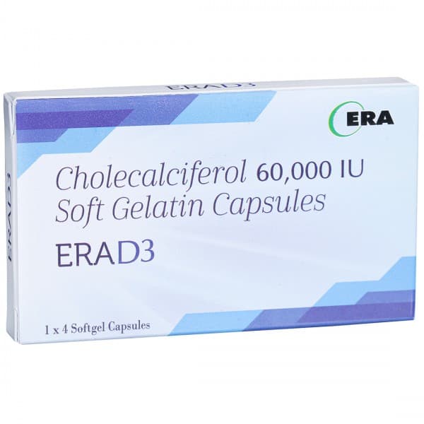 Era D3 Softgel Capsule (4 Cap)