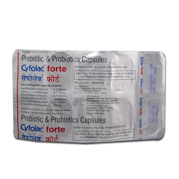 Cyfolac Forte Capsule (10 Cap)