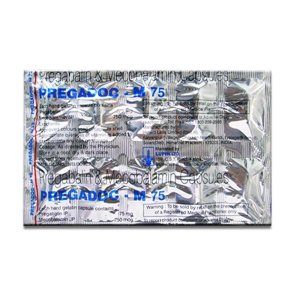 Pregadoc M 75 mg Capsule (10 Cap)