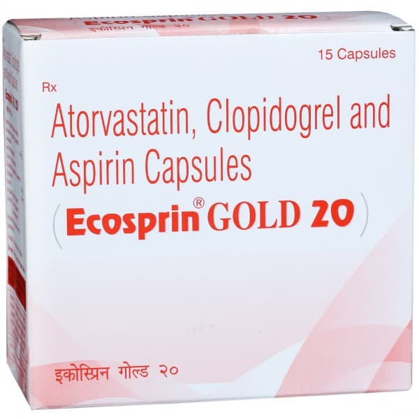Ecosprin Gold 20 mg Capsule (15 Cap)