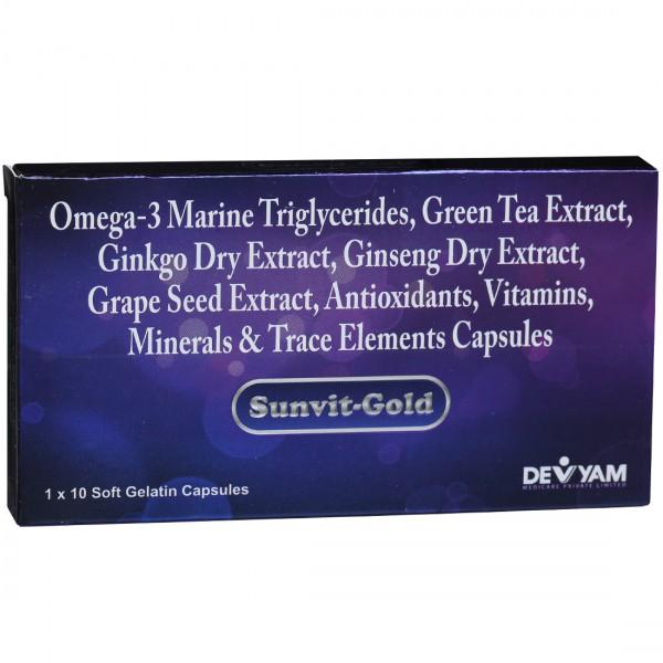 Sunvit Gold 10 Capsules