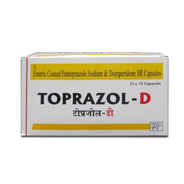 Toprazol D Capsule (10 Cap)