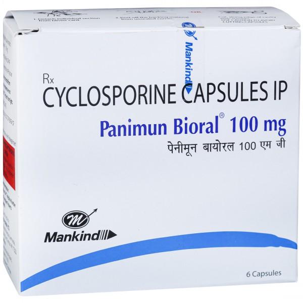 Panimun Bioral 100 mg Capsule (6 Cap)