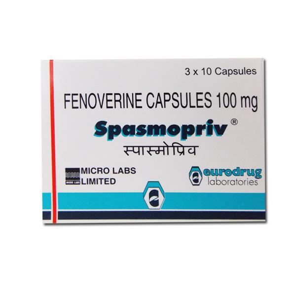 Spasmopriv 100 mg Capsule (10 Cap)
