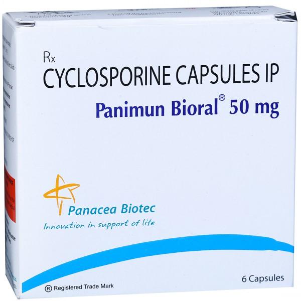 Panimun Bioral 50 mg Capsule (6 Cap)