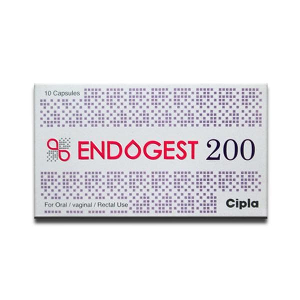 Endogest 200 mg Capsule (10 Cap)