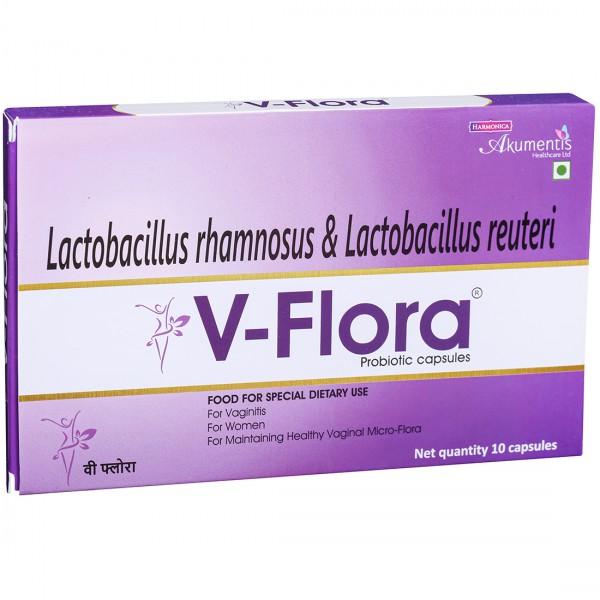 V Flora 10 Capsules