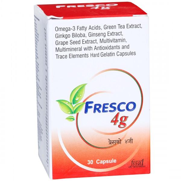 Fresco 4G Hard Gelatin 30 Capsules